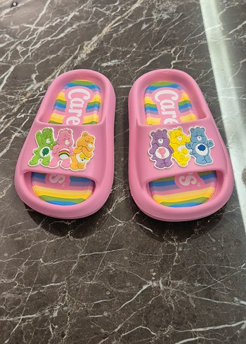 Tommy Hilfiger Renkli Care Bears Baskılı Kız Çocuk Terliği