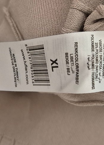 LUFİAN triko tişört - Görsel 5