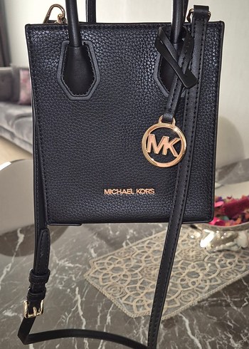 Michael Kors Michael Kors Mini Çapraz Askılı Siyah Tote Çanta