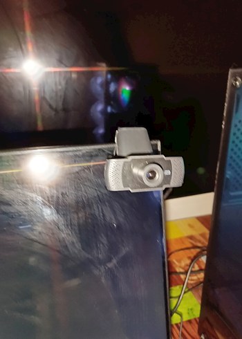 IŞIKLI Masa üstü Bilgisayar kasa klavye ve Fare Ve kamerasi - Görsel 6