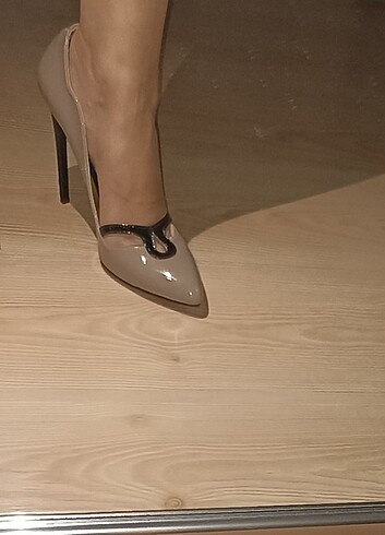 38 Beden camel Renk Stiletto