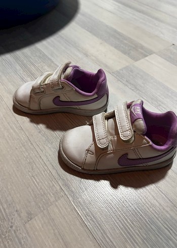 Kız Çocuk Beyaz Cırt Cırtlı Spor Ayakkabı - Görsel 2