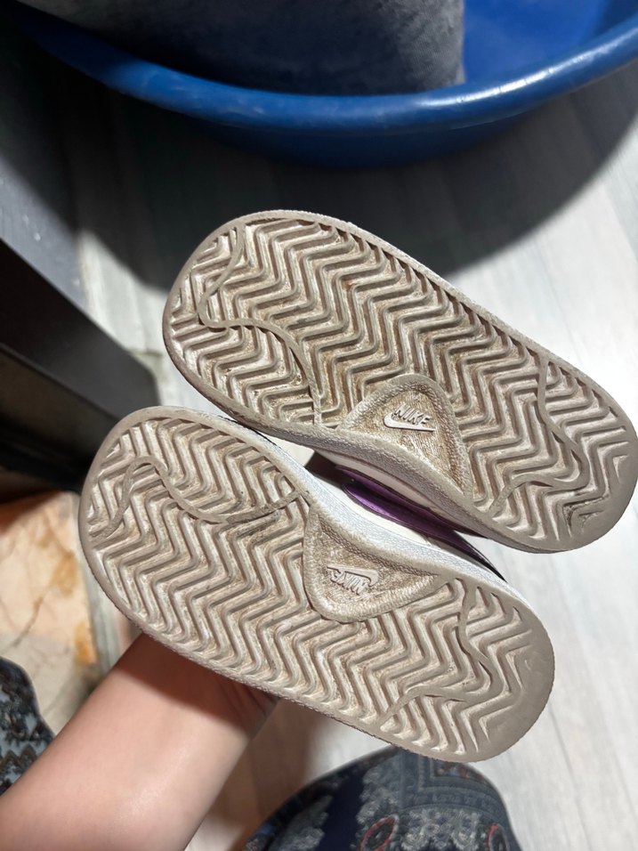 Kız Çocuk Beyaz Cırt Cırtlı Spor Ayakkabı - Görsel 4