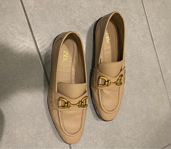 36 Beden ten rengi Renk Zara oxford ayakkabi