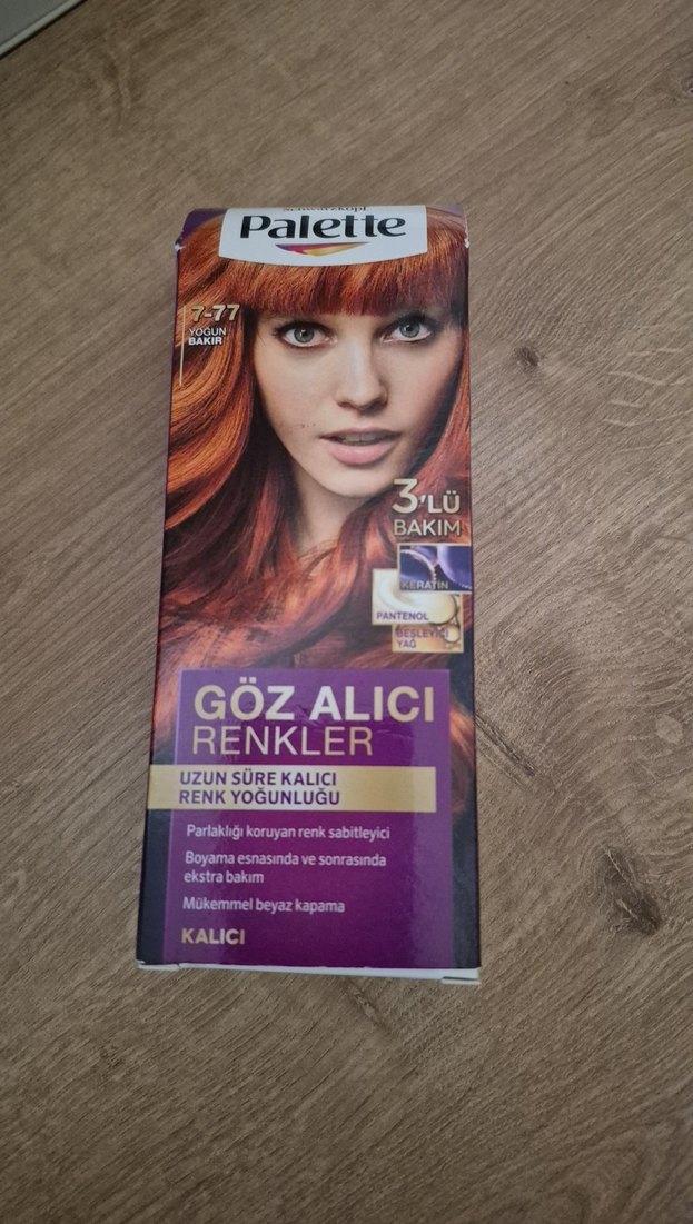 Yoğun Bakır Saç Boyası 7-77 - Görsel 2