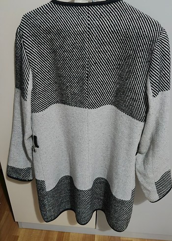 Gri  Kadın ceket - Görsel 3