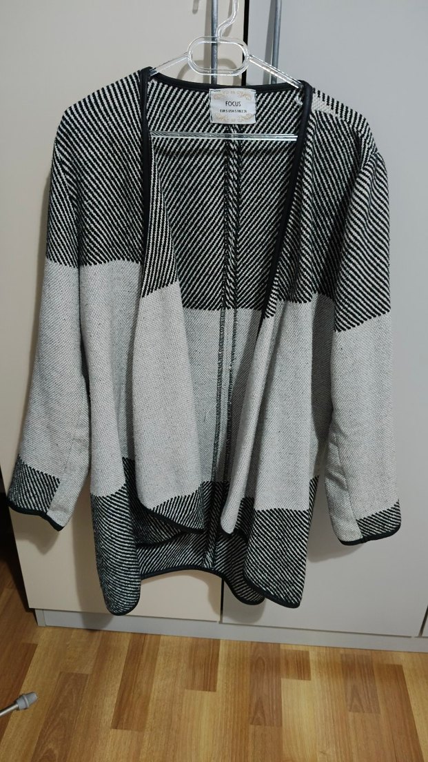 Gri  Kadın ceket - Görsel 2