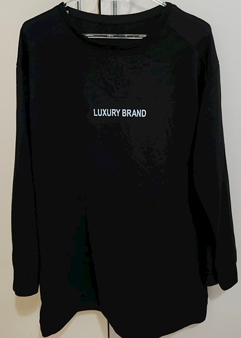 Siyah Uzun Kollu  Sweatshirt - Görsel 2