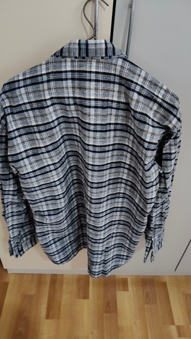 Pamuklu Uzun Kollu Erkek Gömlek - Görsel 2