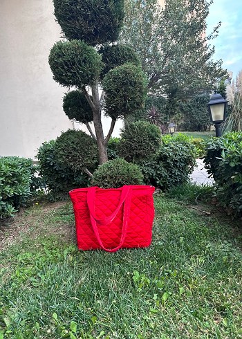 Kırmızı Kadın Omuz Çantası - Görsel 2