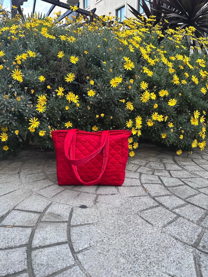 Kırmızı Kadın Omuz Çantası - Görsel 4