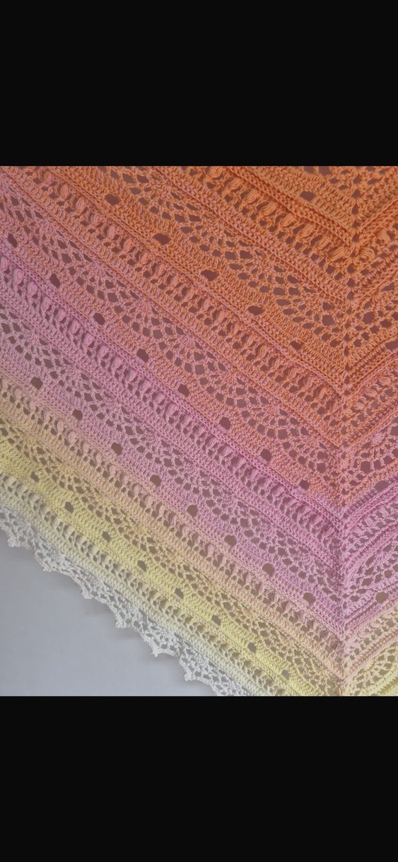 Butik El Örgüsü Tasarım Şal  Sınırlı Üretim - Görsel 3