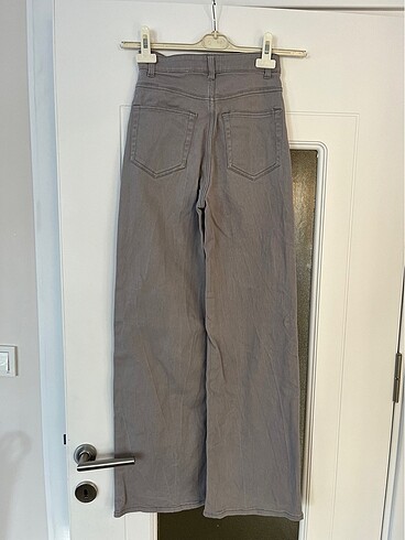H&M Hm marka kız çocuk kot pantolon gri