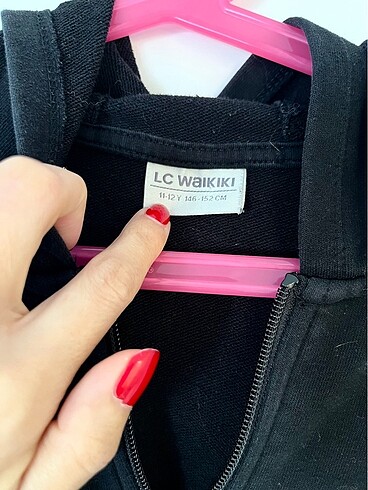 LC Waikiki Lcw siyah hırka kız çocuk