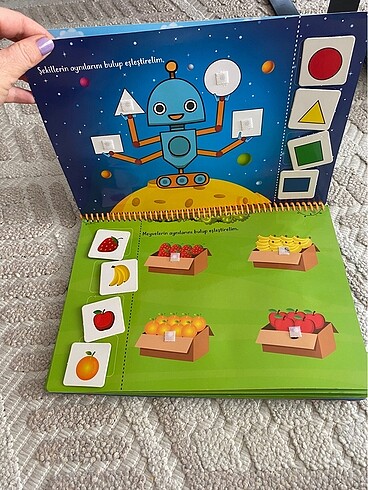Beden Renk cırt cırtlı kitap 16-24 ay Mucit Karınca