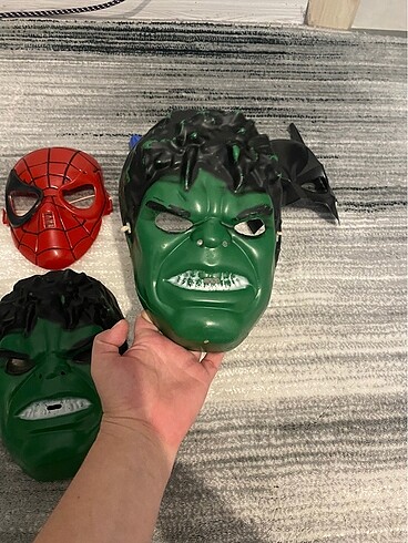 Beden Renk Hulk spiderman pijamaskeliler maske