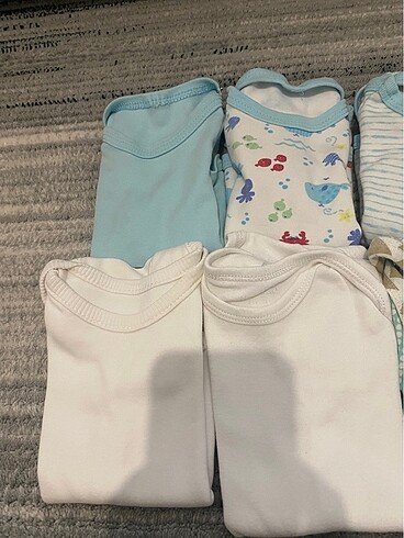3 Ay Beden çeşitli Renk Alt üst takım bebek giyim body zıbın