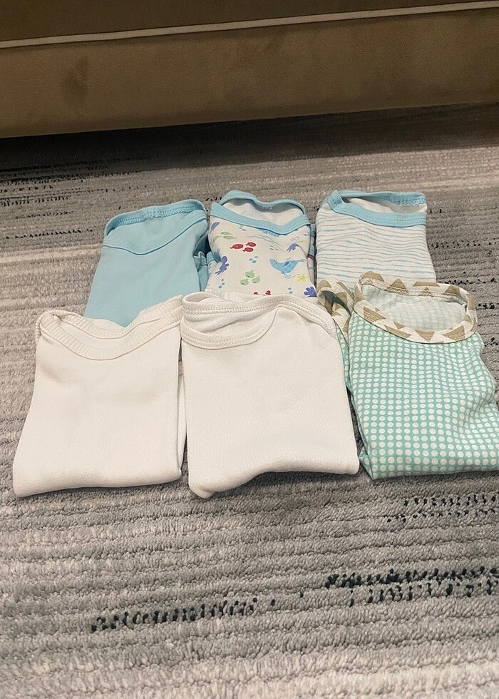 Alt üst takım bebek giyim body zıbın - Görsel 2