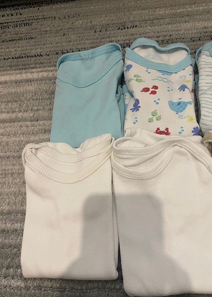 Alt üst takım bebek giyim body zıbın - Görsel 4