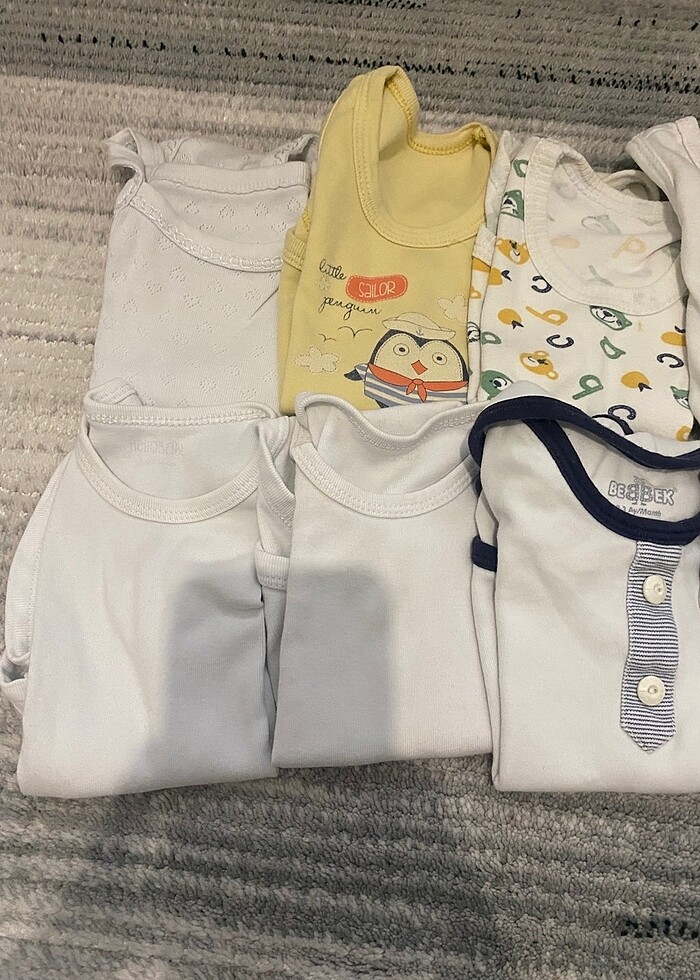 Bebek giyim tulum body zıbın - Görsel 2