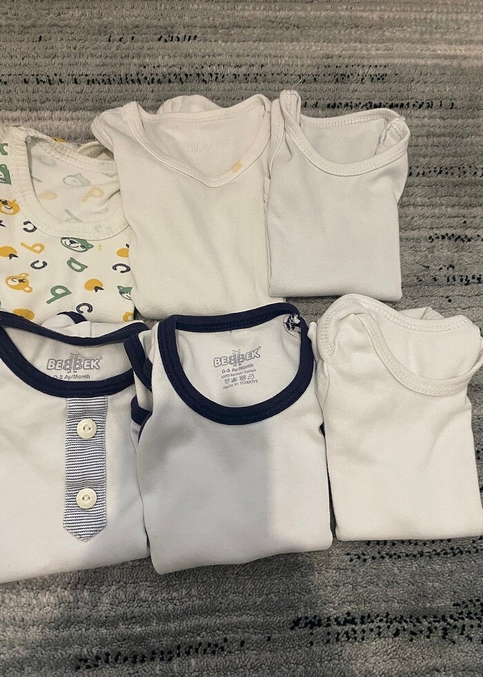 Bebek giyim tulum body zıbın - Görsel 5