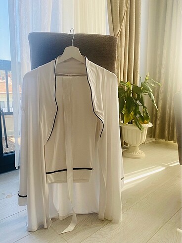 xl Beden beyaz Renk Hamile lohusa pijama takımı
