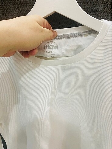 l Beden beyaz Renk Mavi sweatshirt