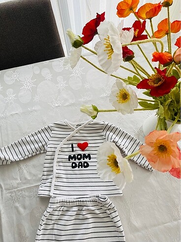 İdil baby hastene çıkışı alt üst takım - Görsel 2