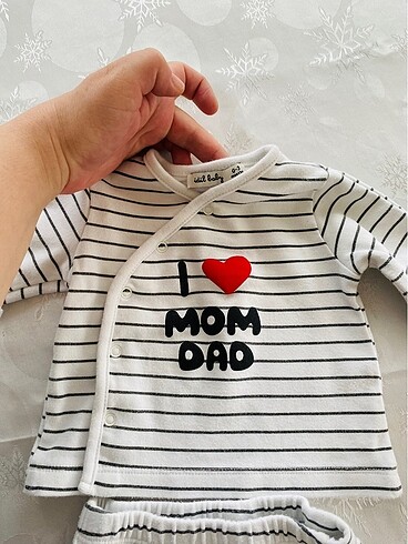 İdil baby hastene çıkışı alt üst takım - Görsel 3