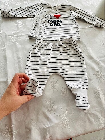 İdil baby hastene çıkışı alt üst takım - Görsel 6