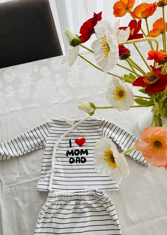 İdil baby hastene çıkışı alt üst takım - Görsel 2