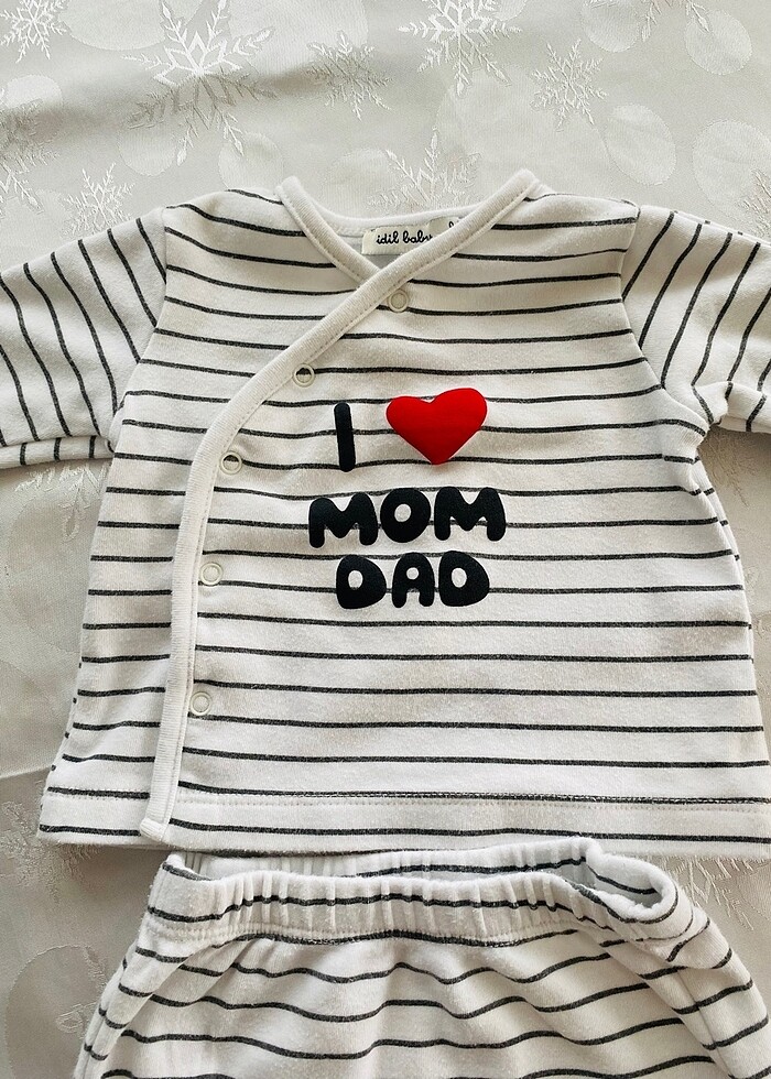 İdil baby hastene çıkışı alt üst takım - Görsel 5