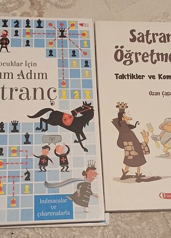  Beden SATRANÇ eğitim kitaplari