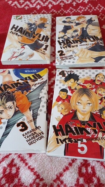  Haikyuu 1-4 