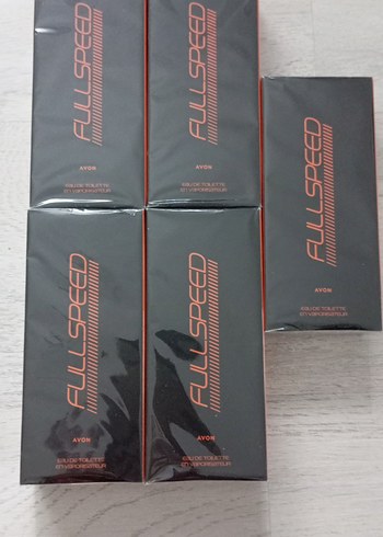 Avon Full Speed Erkek Parfümü Siyah
