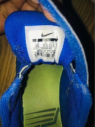 29 Beden mavi Renk Nike spor ayakkabı