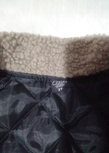 Düğmeli Erkek Çocuk Asker Yeşili Ceket - Görsel 5