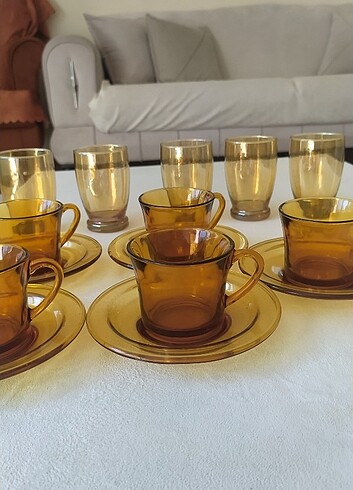  19 parça Kahve fincan takımı