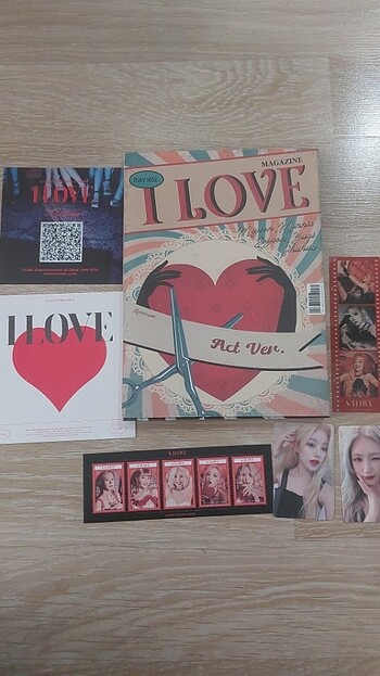 Orjinal gidle fotocard
