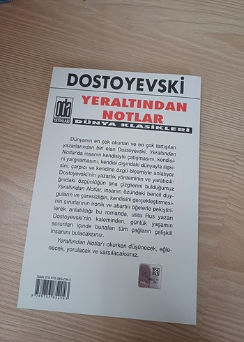 Dostoyevski - Yeraltından Notlar Roman