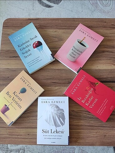 Esra ezmeci 5kitap set