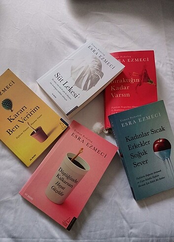 Esra ezmeci 5kitap set