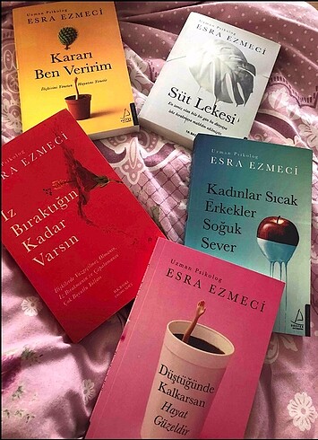 Esra Ezmeci 5kitap set #esraezmeci