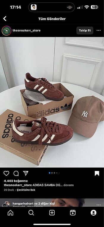 adidas samba og brown