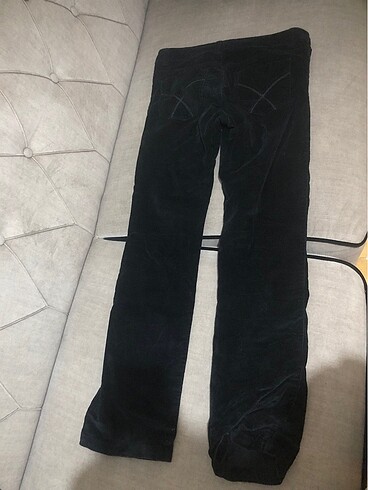 Siyah kadife pantolon