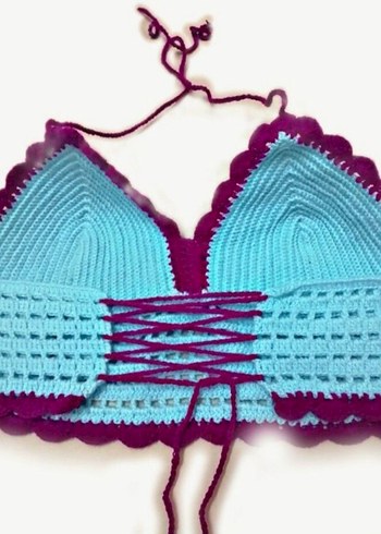 Kadın Örgü Büstiyerler - Görsel 3