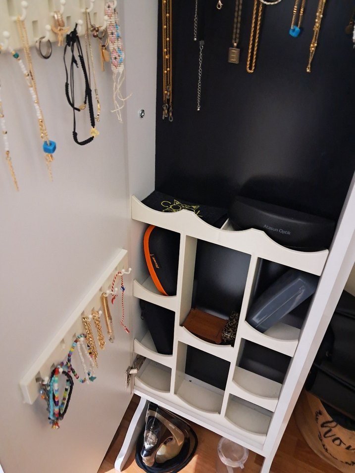 aynalı takı dolabı - Görsel 4