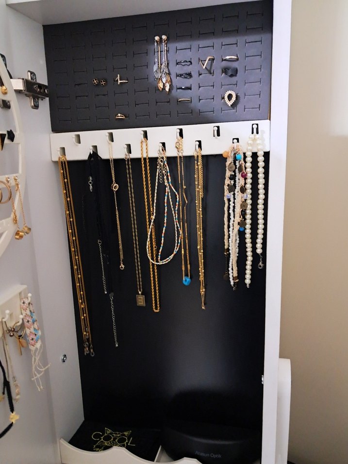 aynalı takı dolabı - Görsel 5