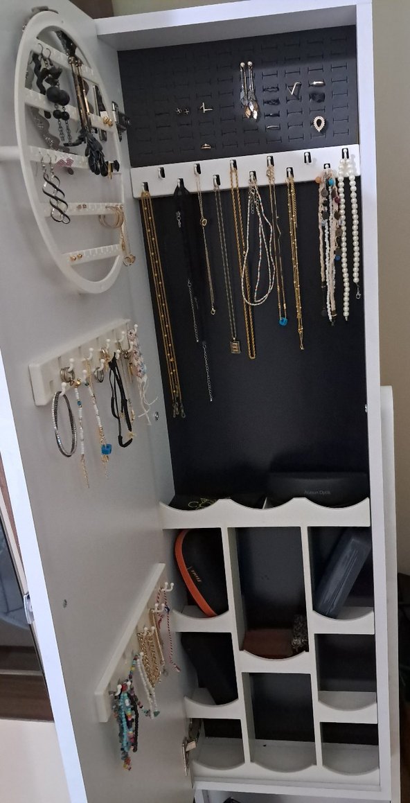 aynalı takı dolabı - Görsel 2