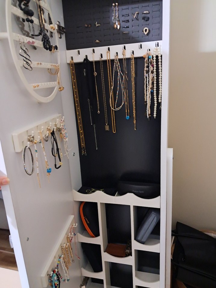 aynalı takı dolabı - Görsel 3